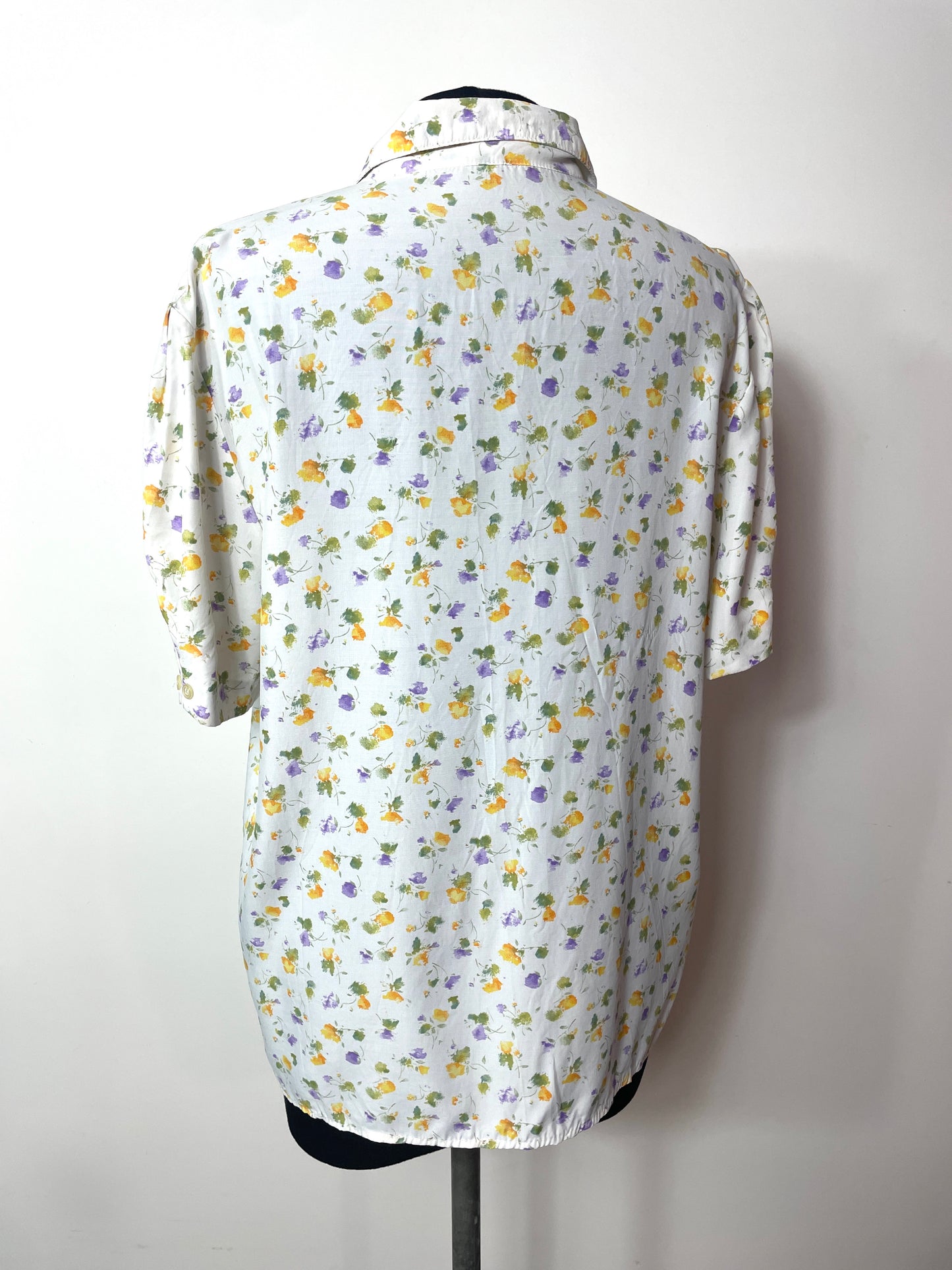 Chemise 90s à fleurs