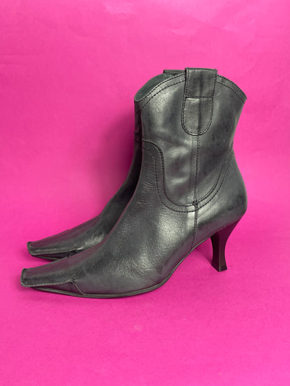 Bottines y2k en cuir T37