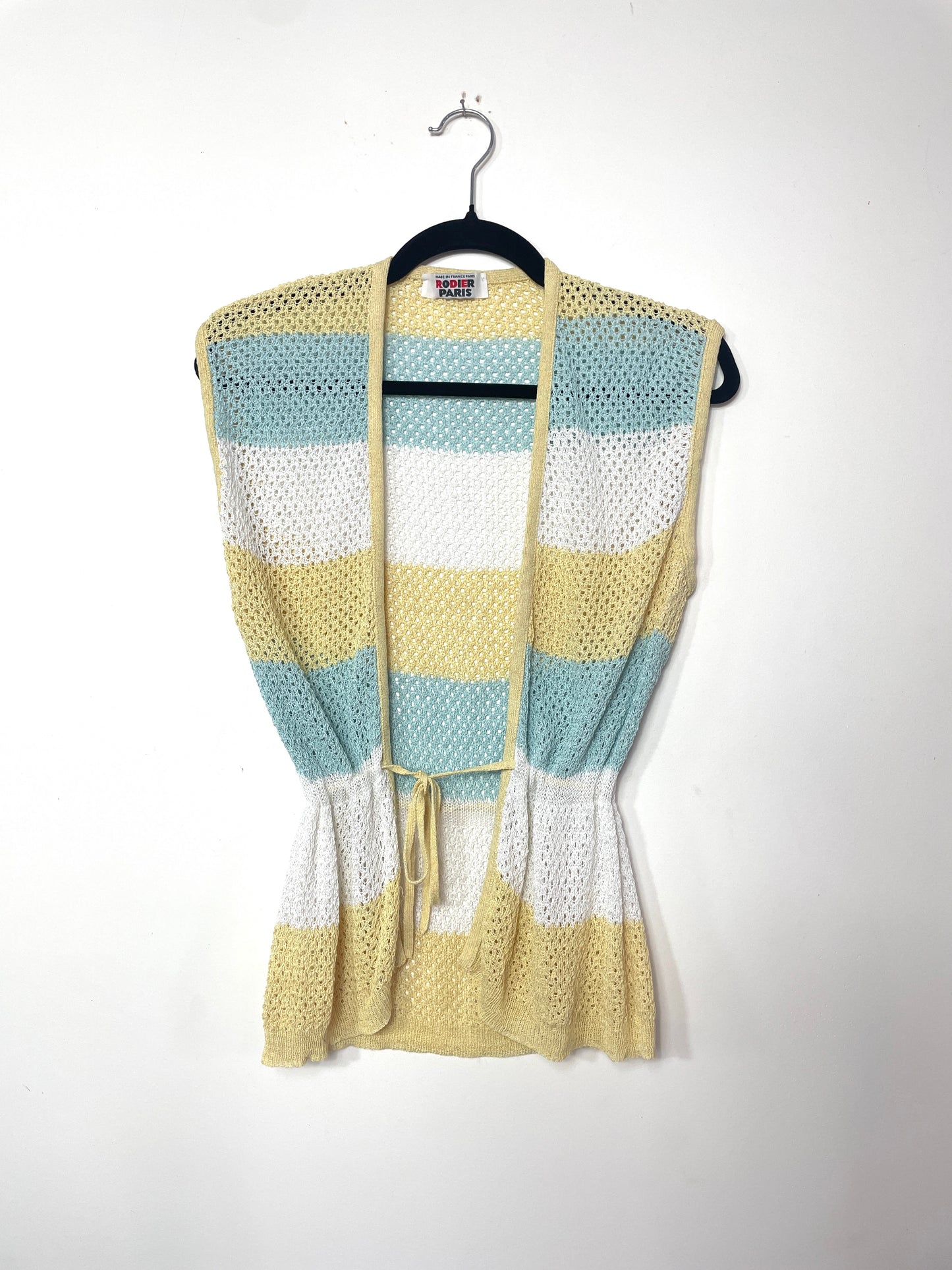 Gilet vintage en crochet