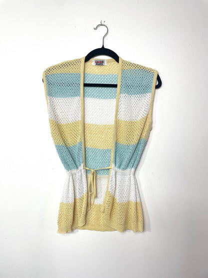 Gilet vintage en crochet