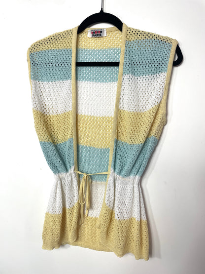 Gilet vintage en crochet