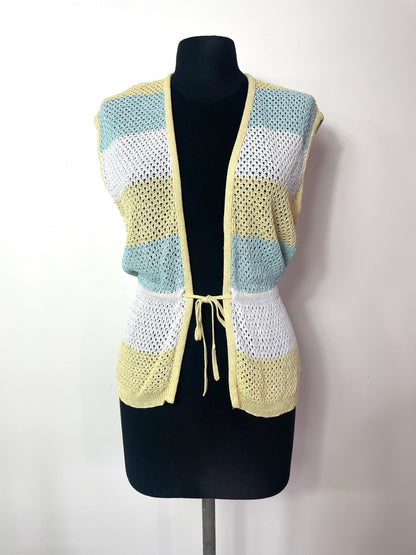 Gilet vintage en crochet