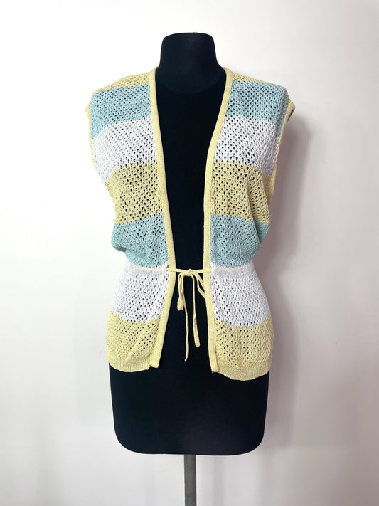 Gilet vintage en crochet
