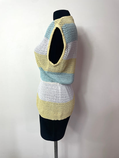 Gilet vintage en crochet