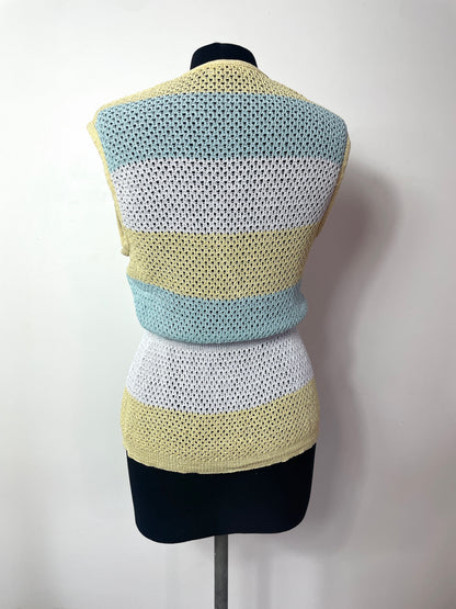 Gilet vintage en crochet