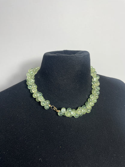 Collier 50s vert