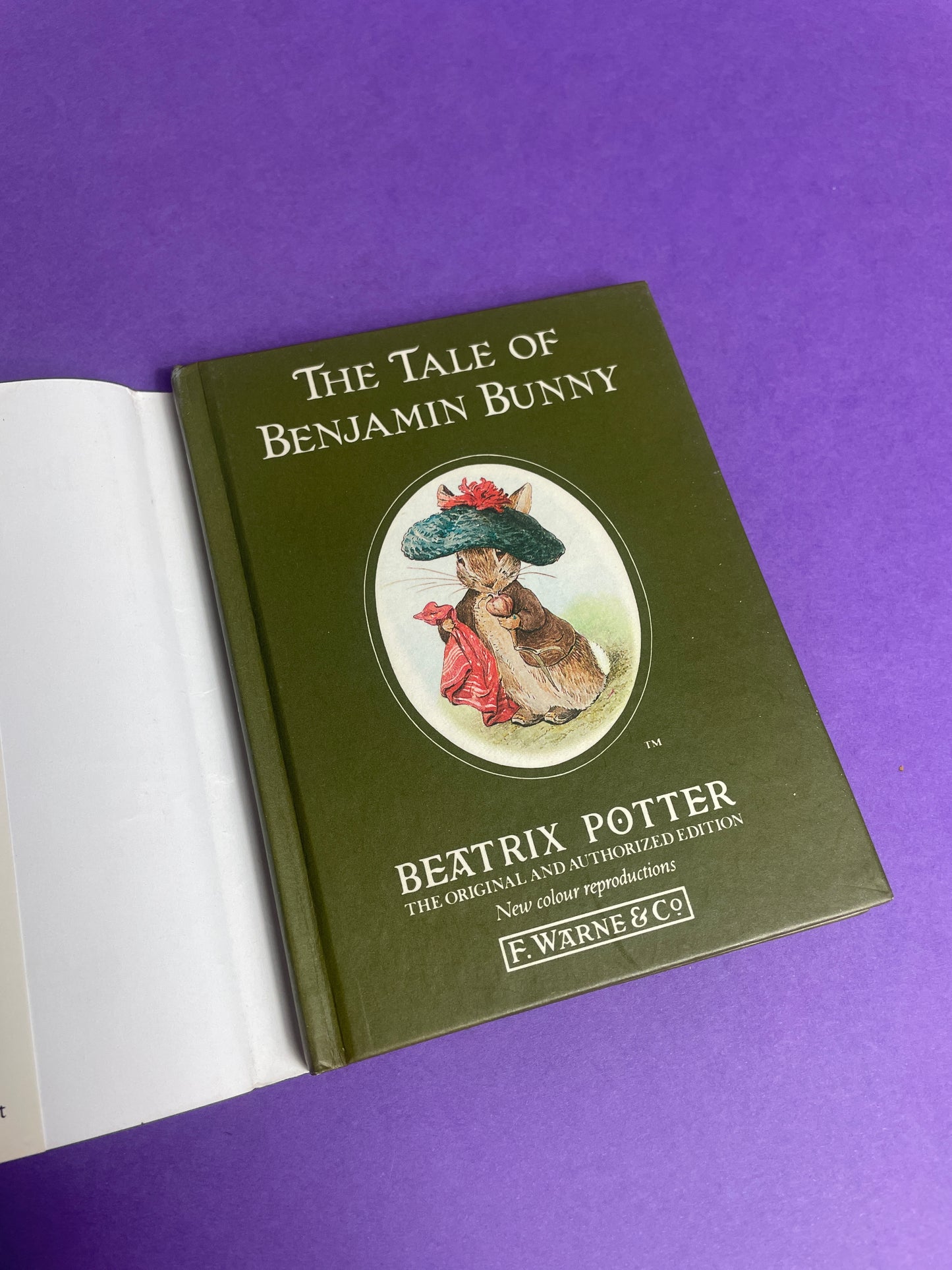 Beatrix Potter, The Tale of Benjamin Bunny 80s