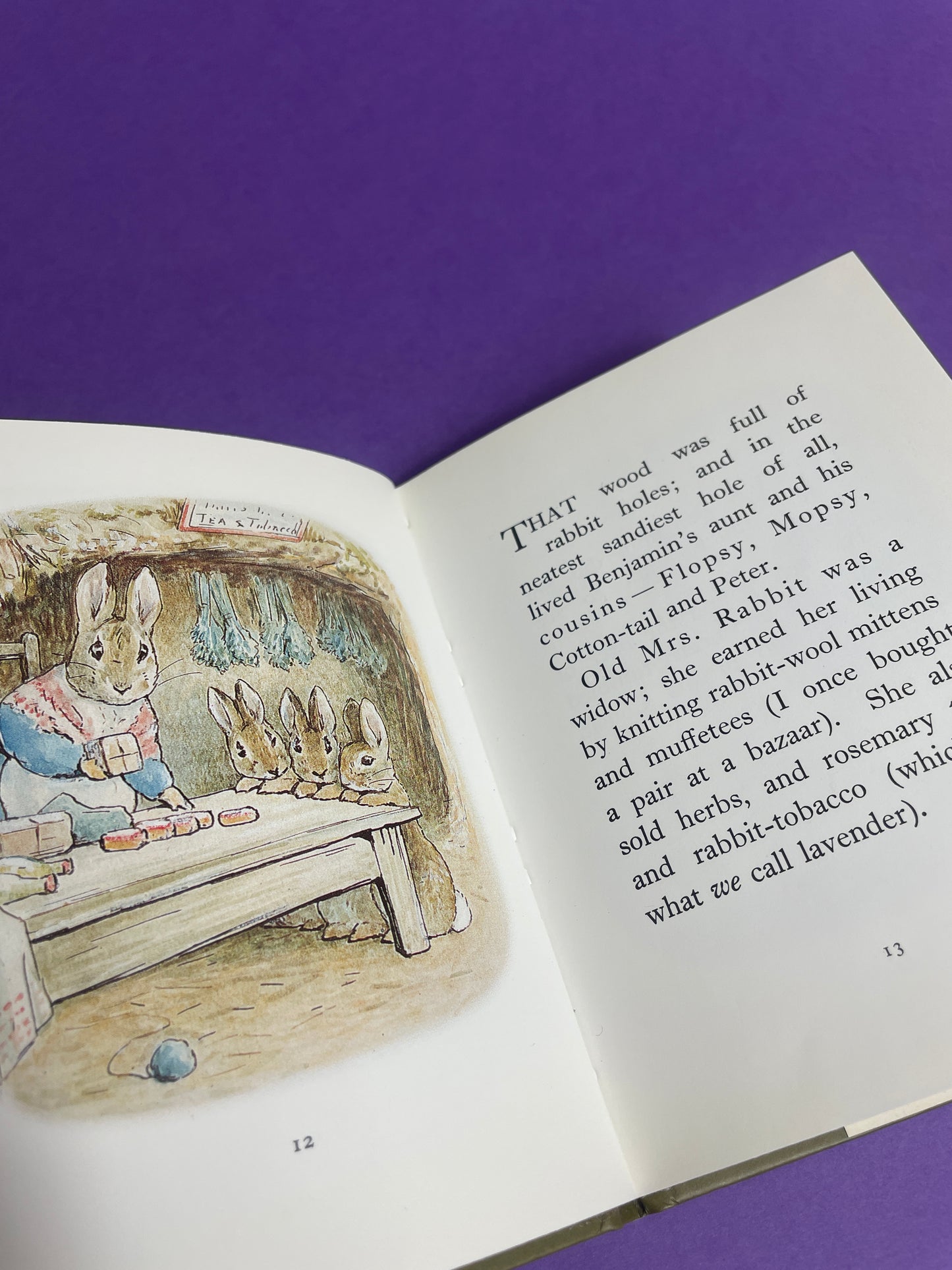 Beatrix Potter, The Tale of Benjamin Bunny 80s