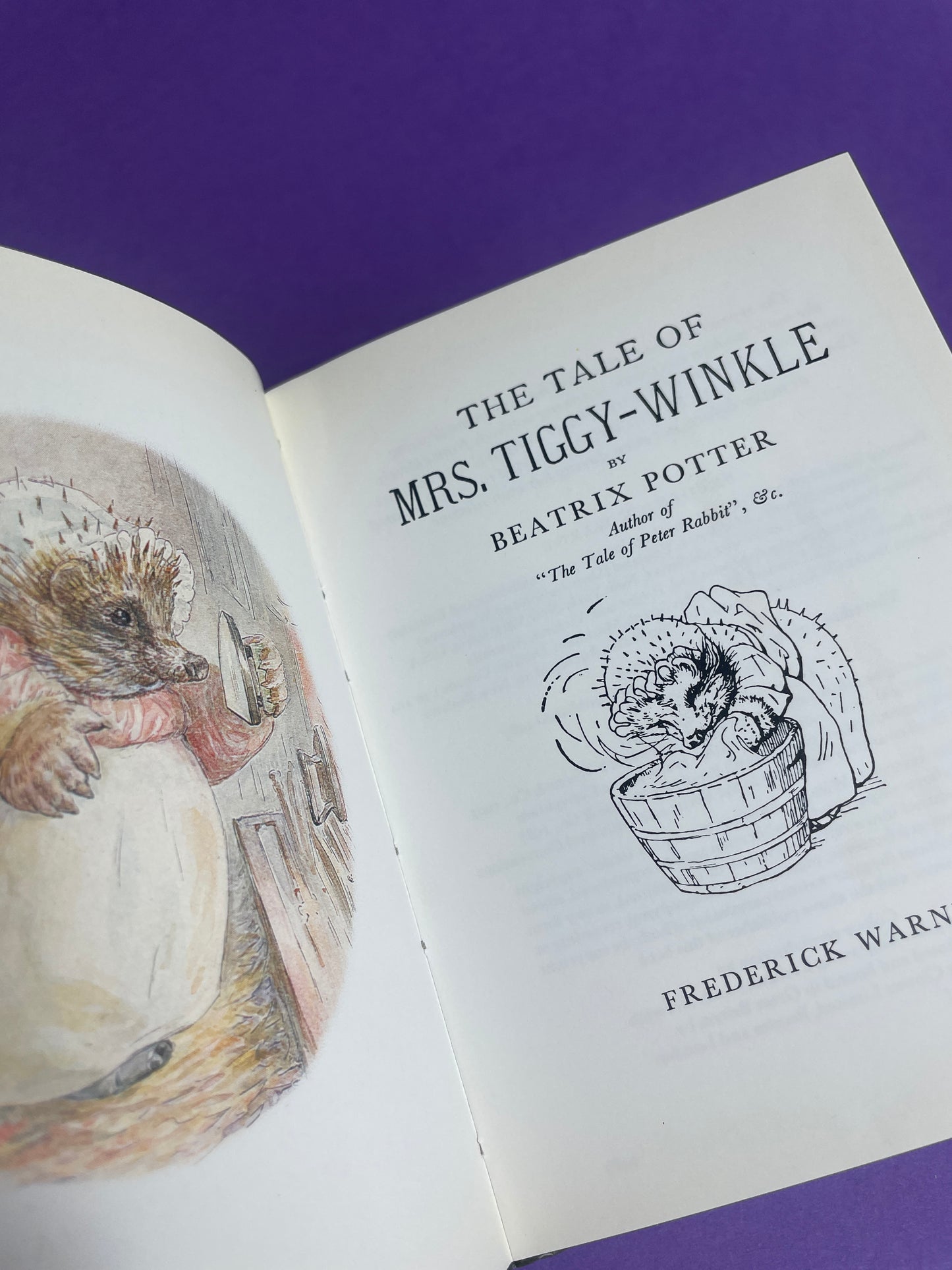 Beatrix Potter, The Tale of Mrs Tiggy Winkle 80s