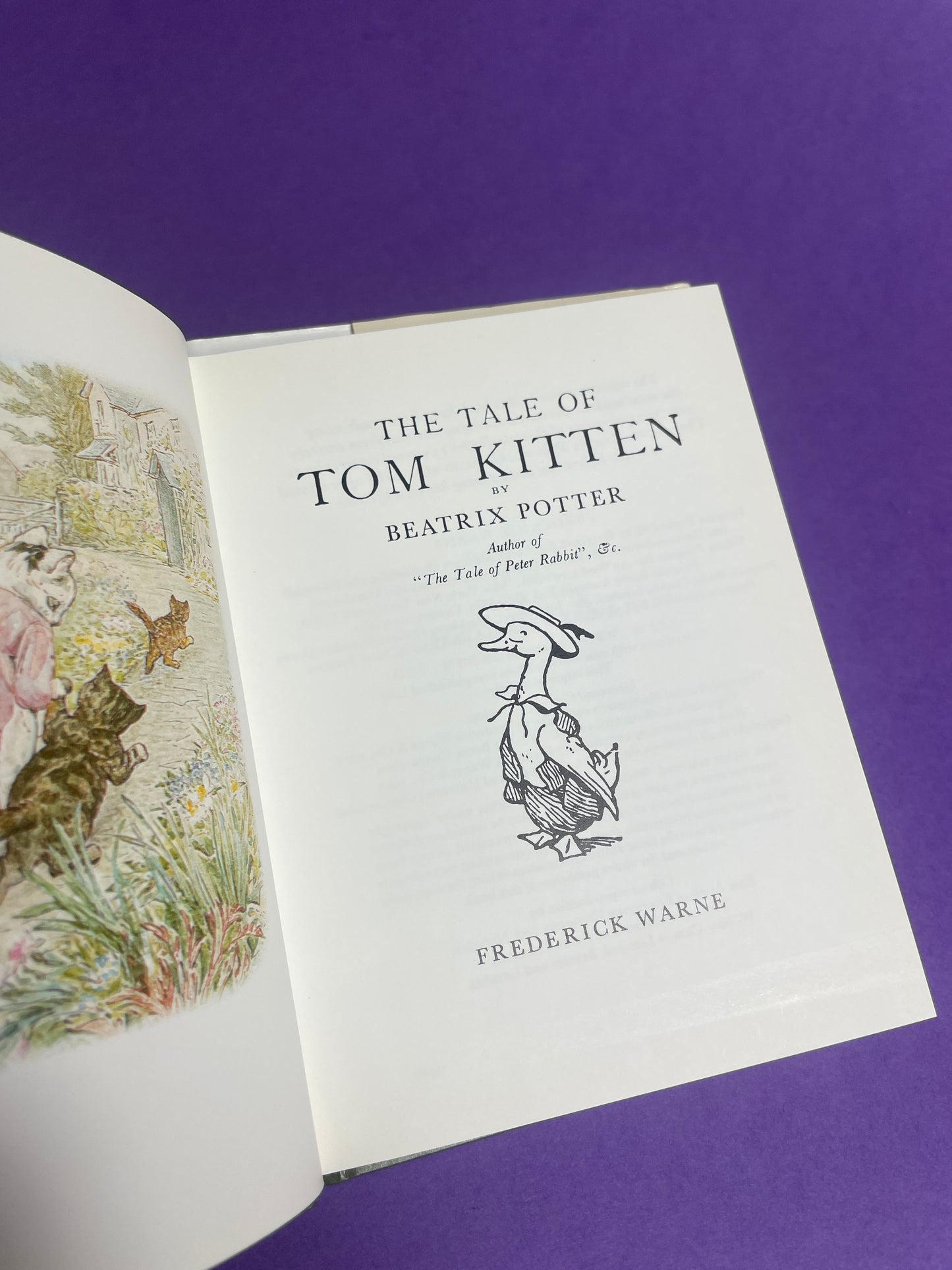 Beatrix Potter, The Tale of Tom Kitten 80s