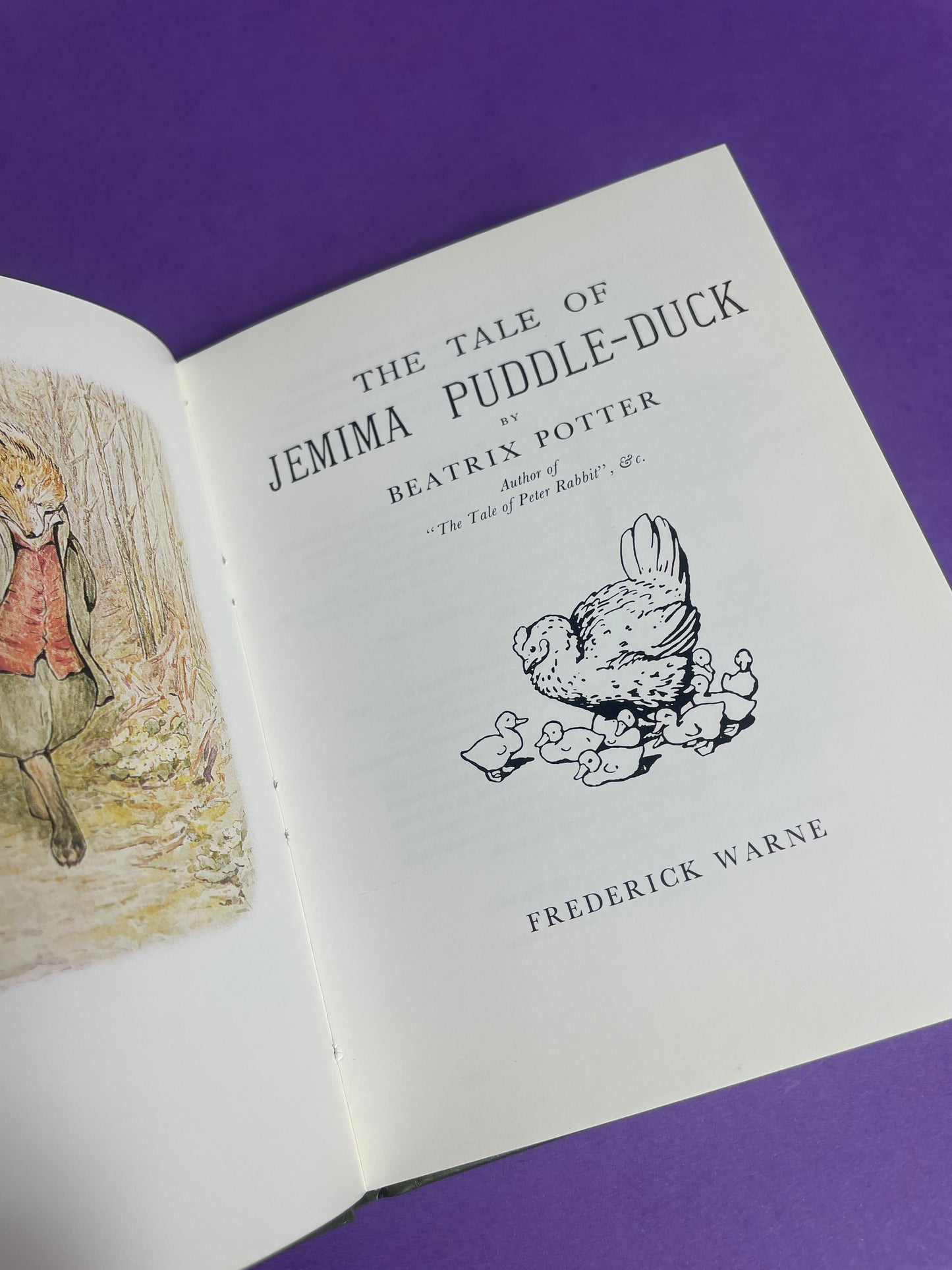 Beatrix Potter, The Tale of Jemima Puddle-Duck 80s