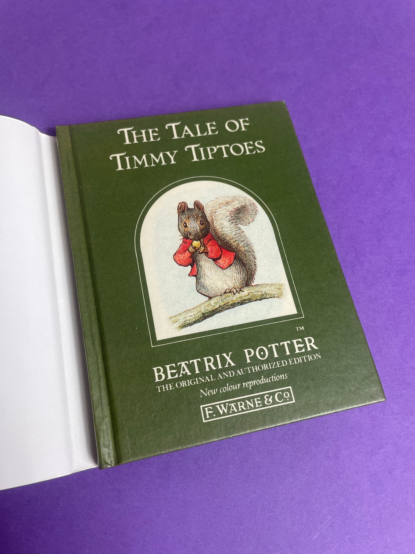 Beatrix Potter, The Tale of Timmy Tiptoes 80s