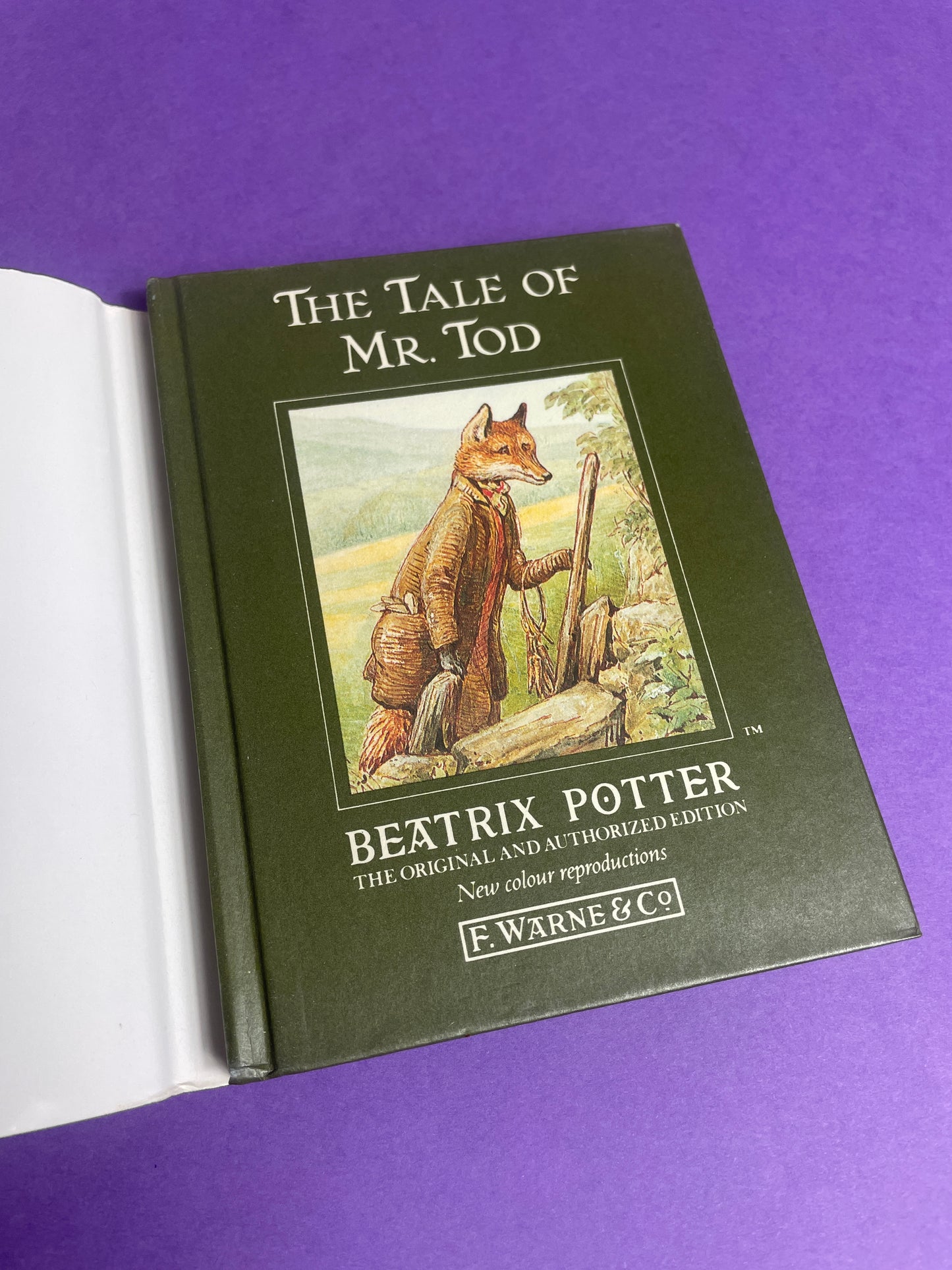 Beatrix Potter, The Tale of Mr Tod 80s