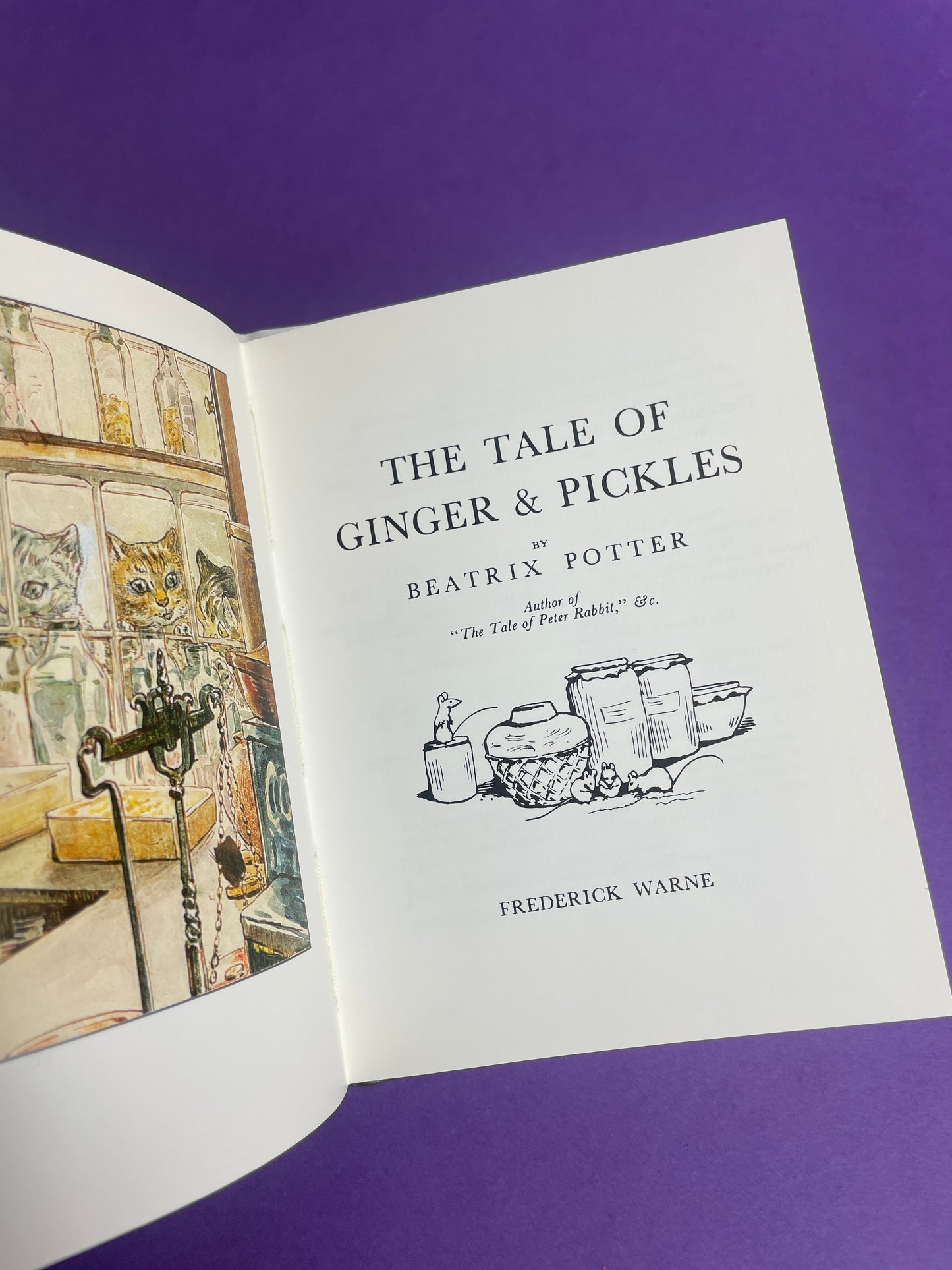 Beatrix Potter, The Tale of Ginger and Pickles 80s