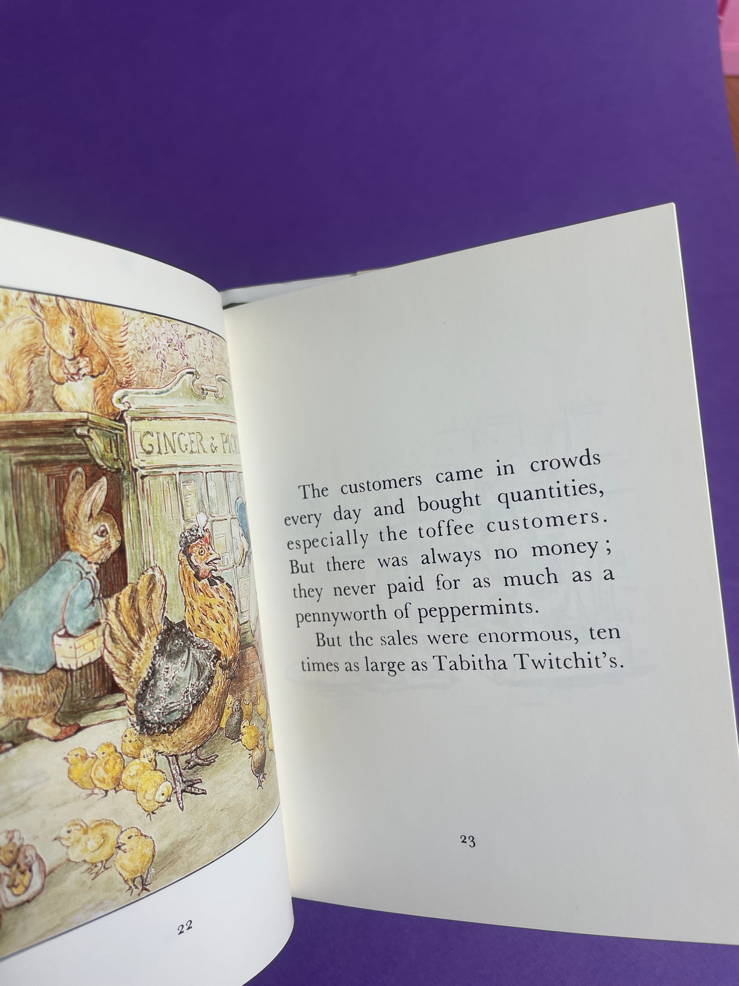 Beatrix Potter, The Tale of Ginger and Pickles 80s