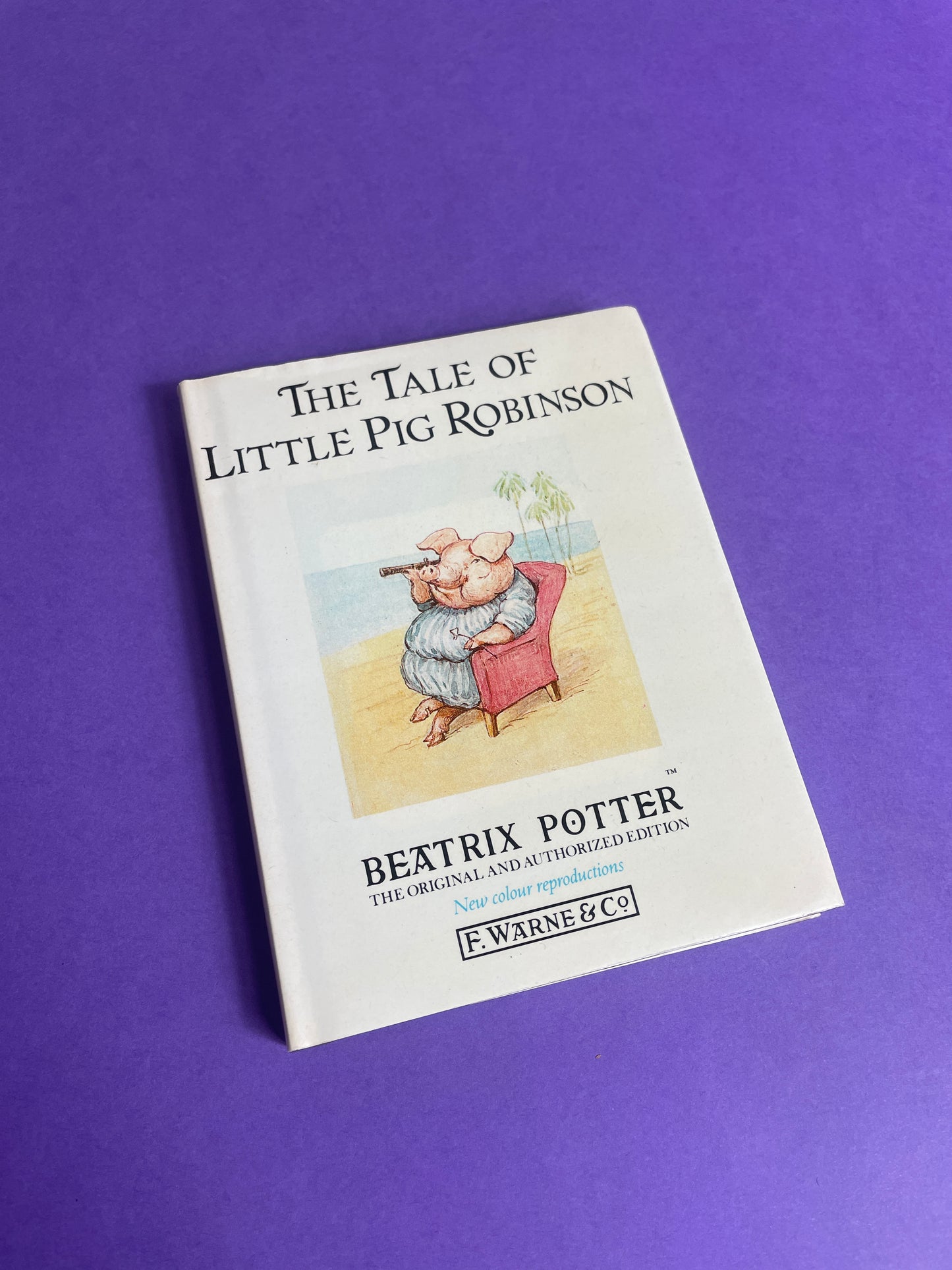 Beatrix Potter, The Tale of Little Pig Robinson 80s