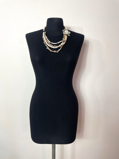 Collier y2k fleur