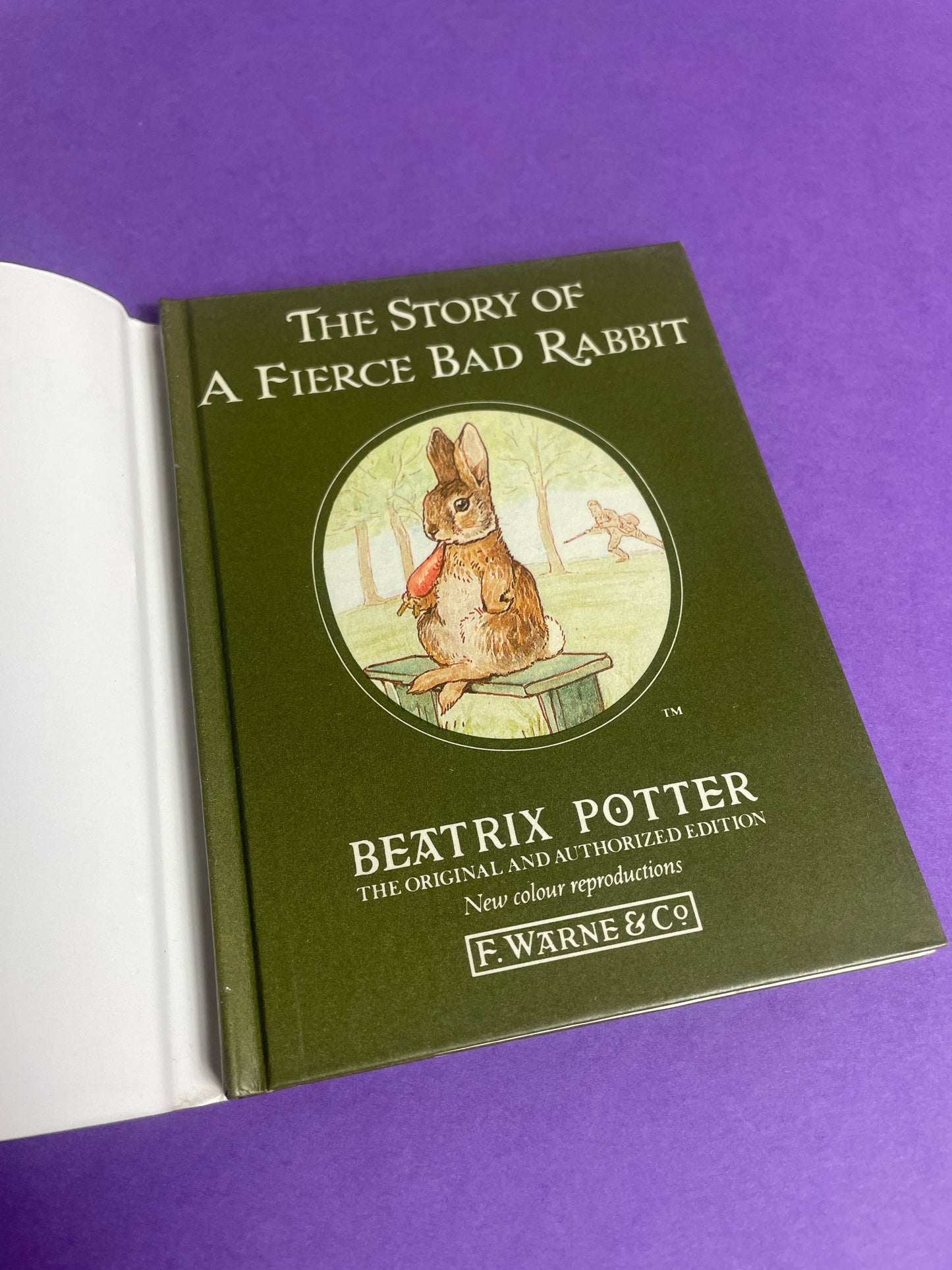 Beatrix Potter, The Story of A Fierce Bad Rabbit 80s