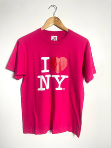 T-shirt New York rose S/M