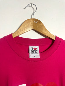 T-shirt New York rose S/M