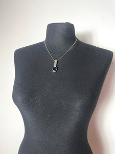 Collier 90's argenté