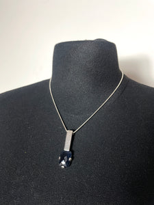 Collier 90's argenté