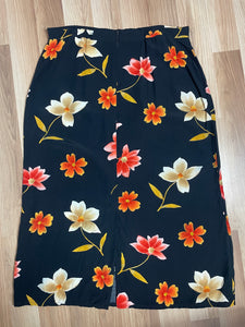 Jupe vintage à fleurs 46/48