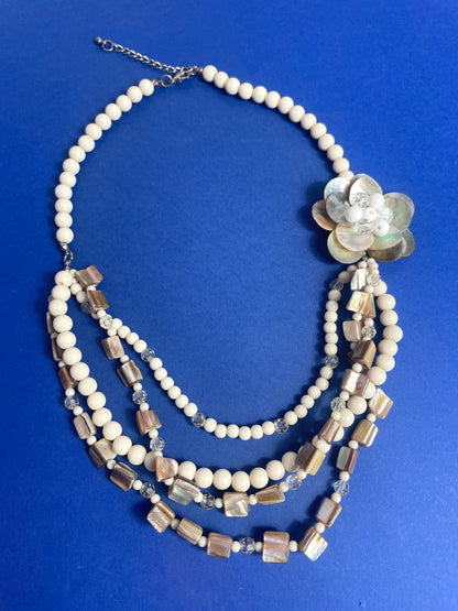 Collier y2k fleur