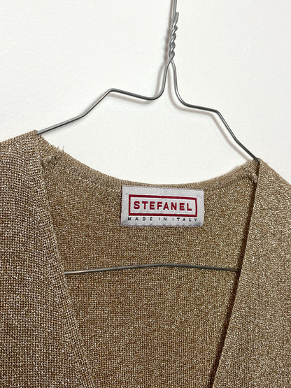 Top vintage Stefanel en lamé