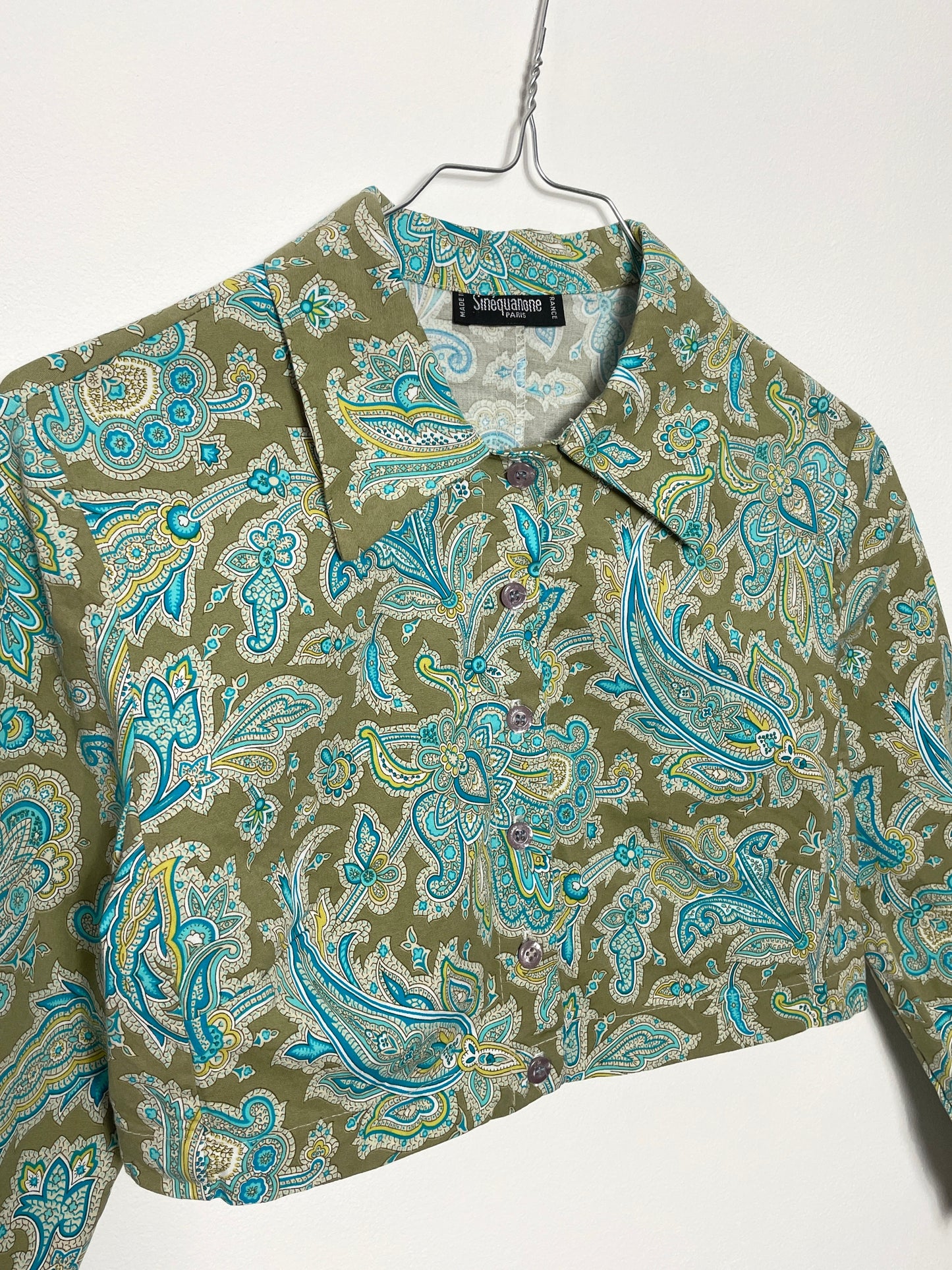 Veste crop y2k