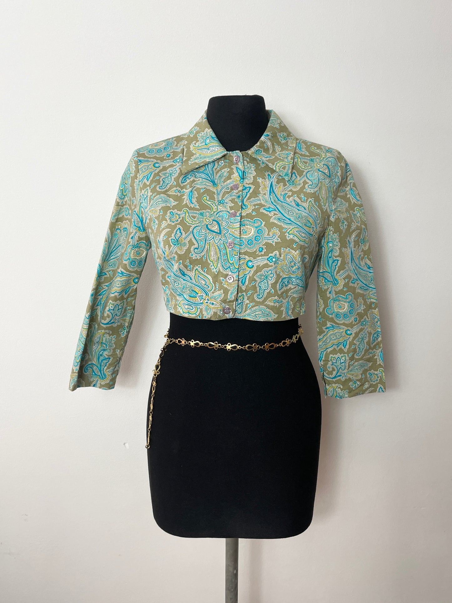 Veste crop y2k