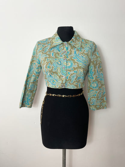 Veste crop y2k