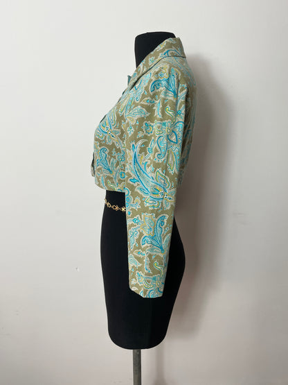 Veste crop y2k