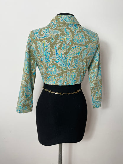 Veste crop y2k