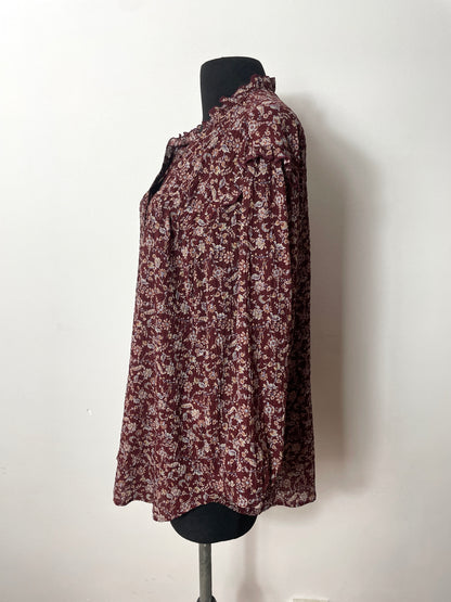 Blouse à fleurs T48