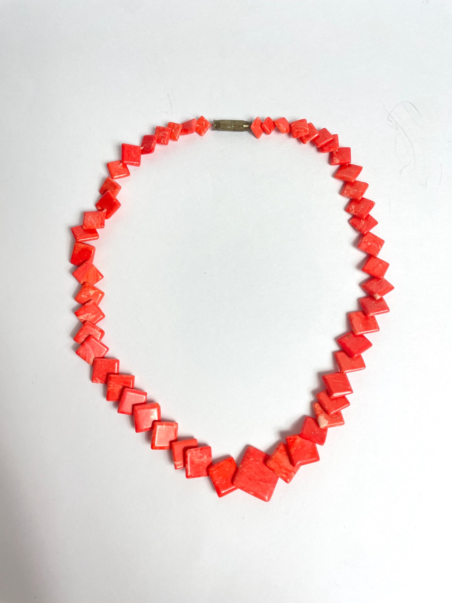 Collier 80s orange