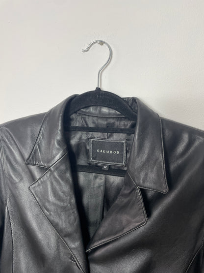 Veste en cuir 90s