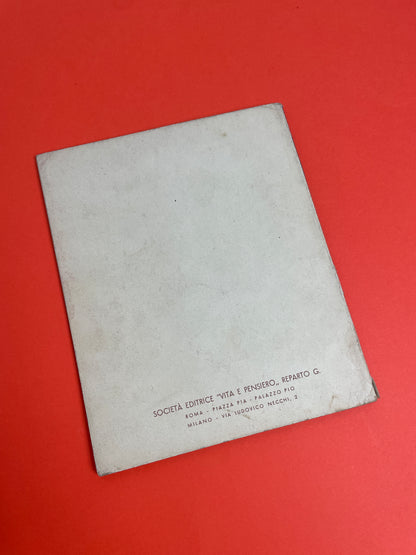 Livre vintage italien 1950