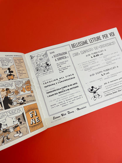 Bande-dessinée Topolino 80s