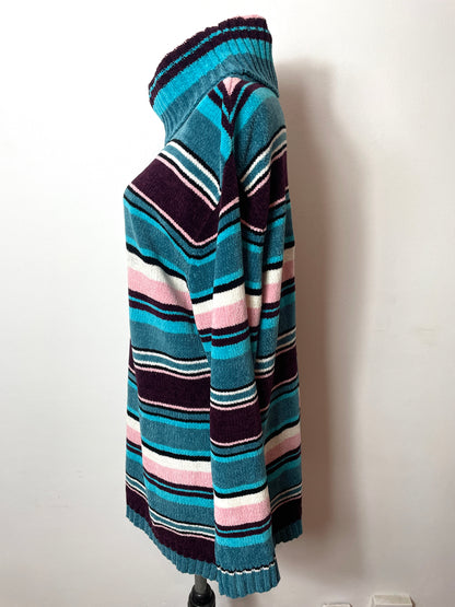 Col roulé maille chenille