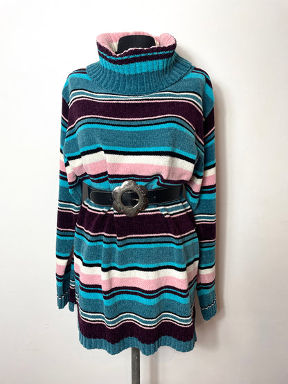 Col roulé maille chenille