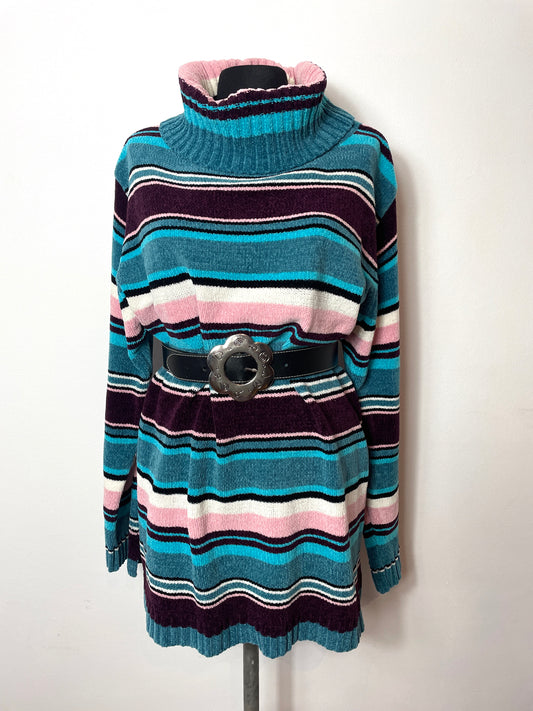 Col roulé maille chenille