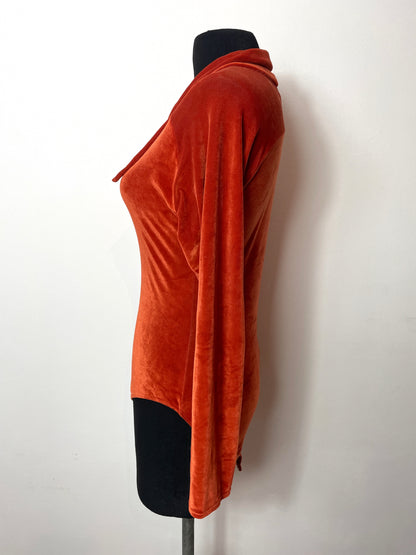 Body vintage en velours