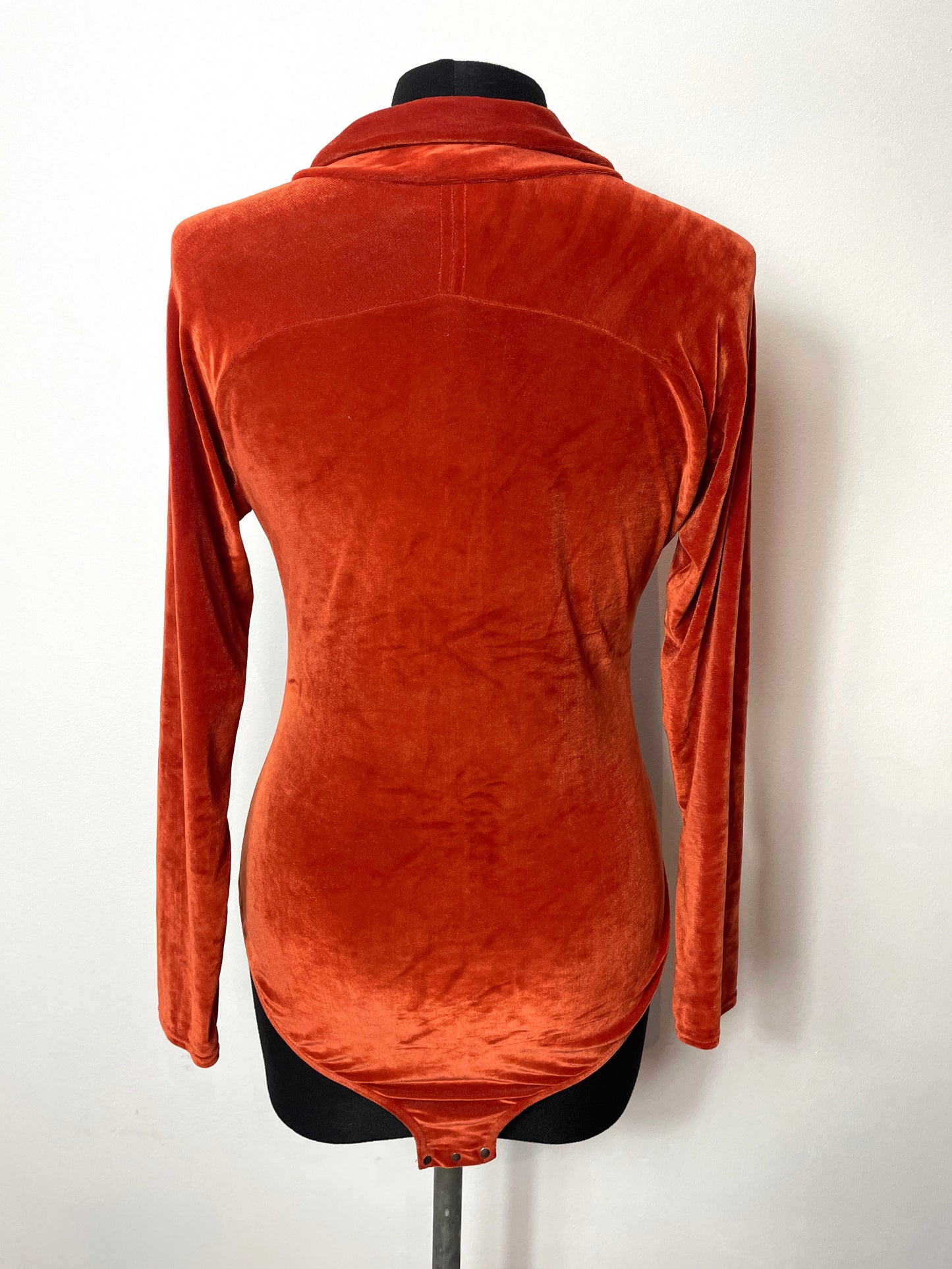 Body vintage en velours