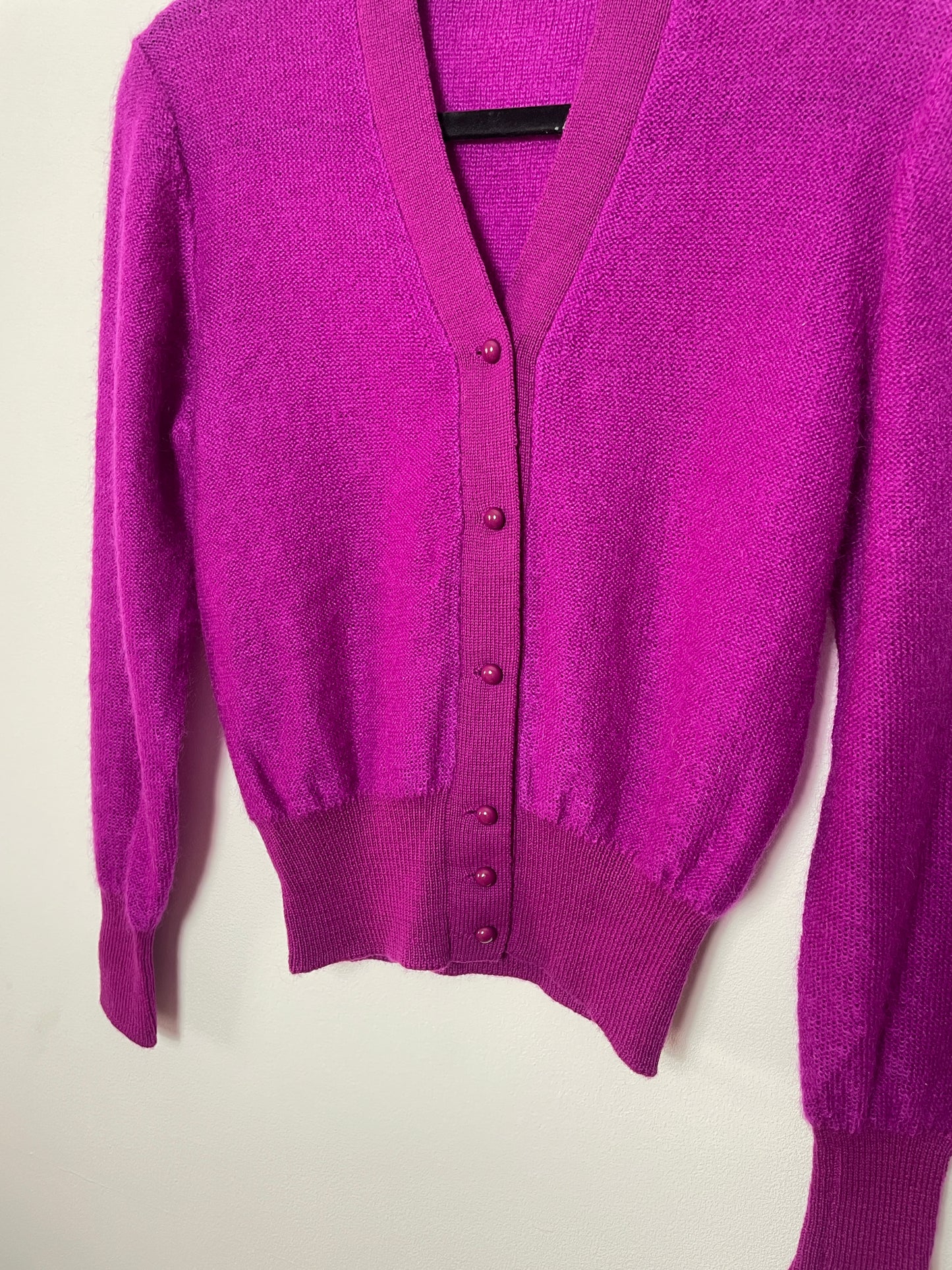 Cardigan vintage en laine