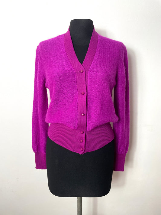 Cardigan vintage en laine