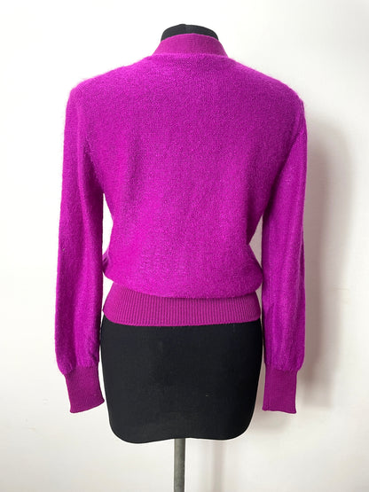 Cardigan vintage en laine