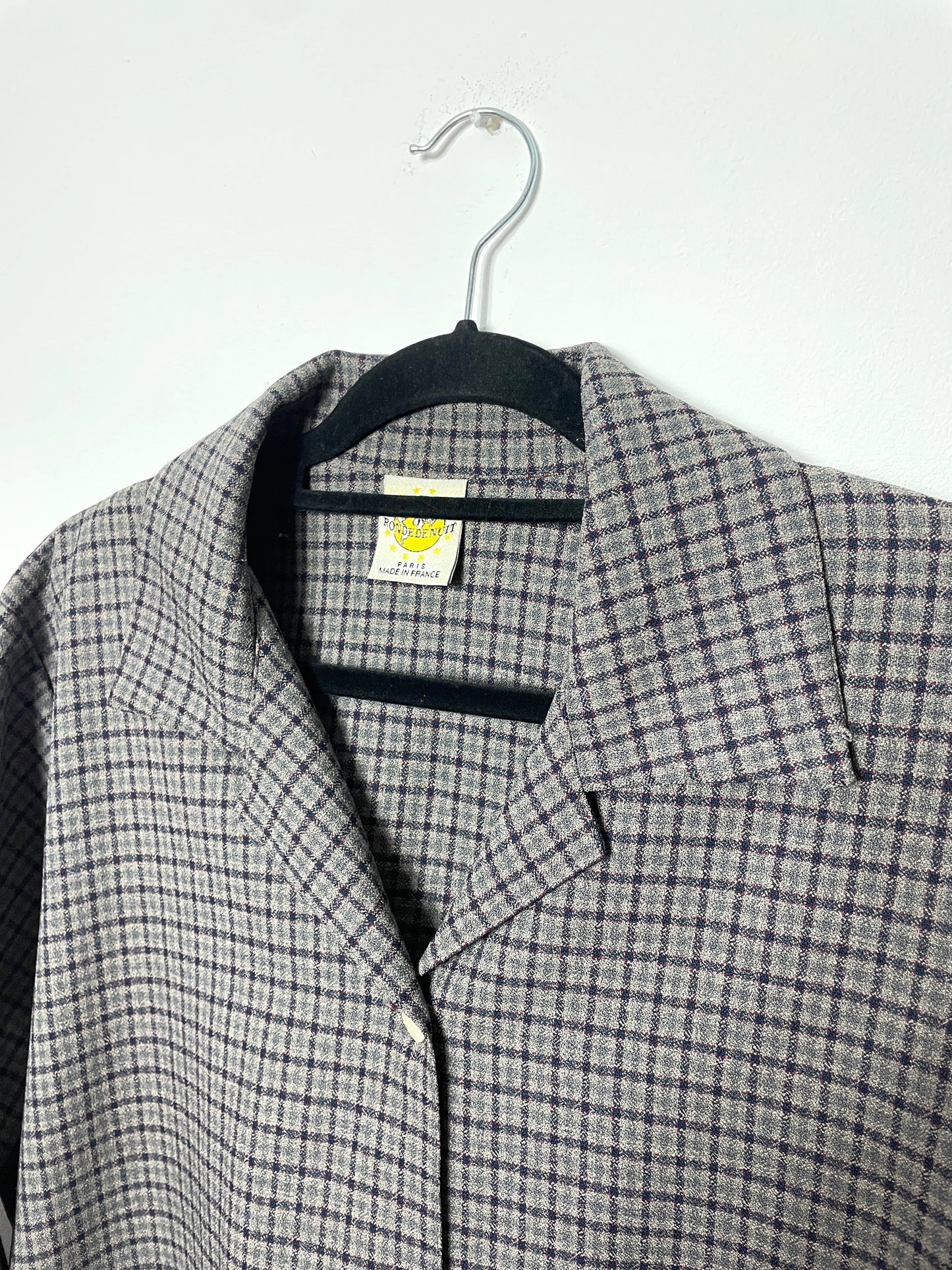 Veste à carreaux 48/50
