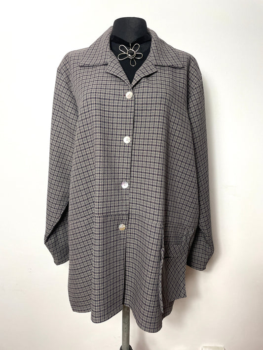 Veste à carreaux 48/50