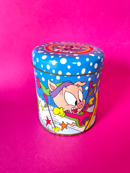 Boîte vintage Tiny Toons 1992 Porky Pig